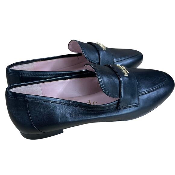 Kate Spade New York Women's Leighton Slip-On Loafer Flat Black Size 6B NEW - Picture 2 of 9